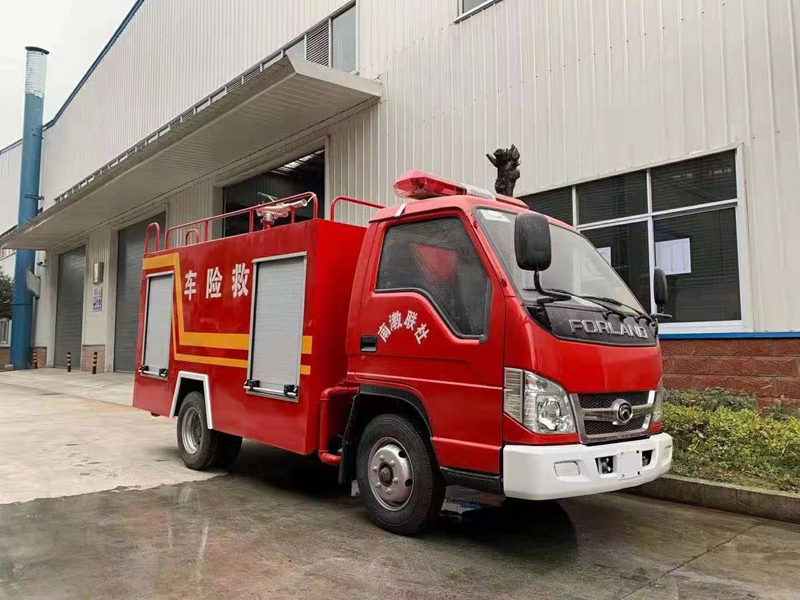 國六小型福田救險(xiǎn)消防車2噸