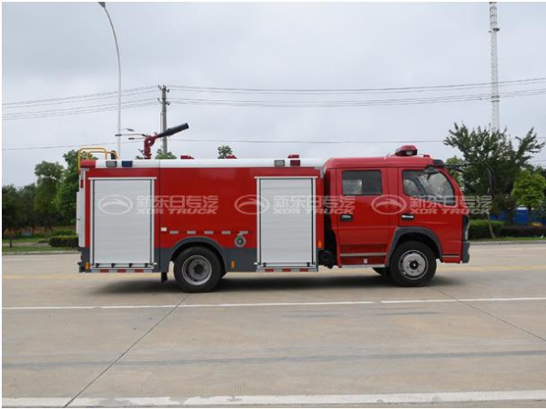 國六東風(fēng)凱普特水罐消防車5噸