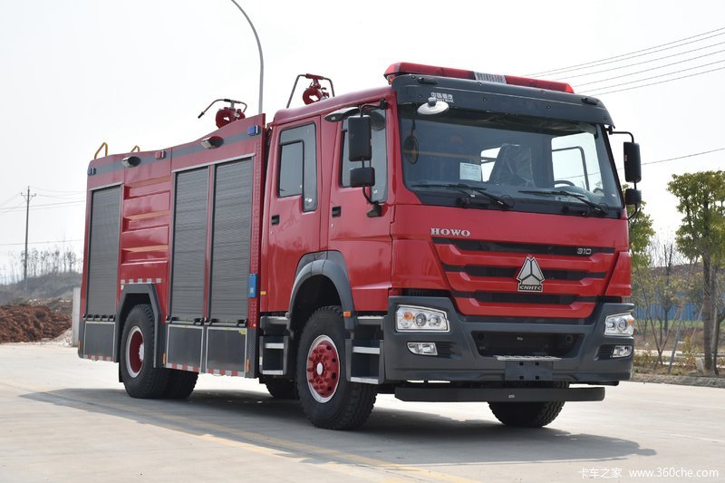 重汽豪沃T5G搶險(xiǎn)救援消防車
