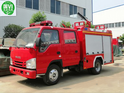 五十鈴藍(lán)牌1噸水罐消防車
